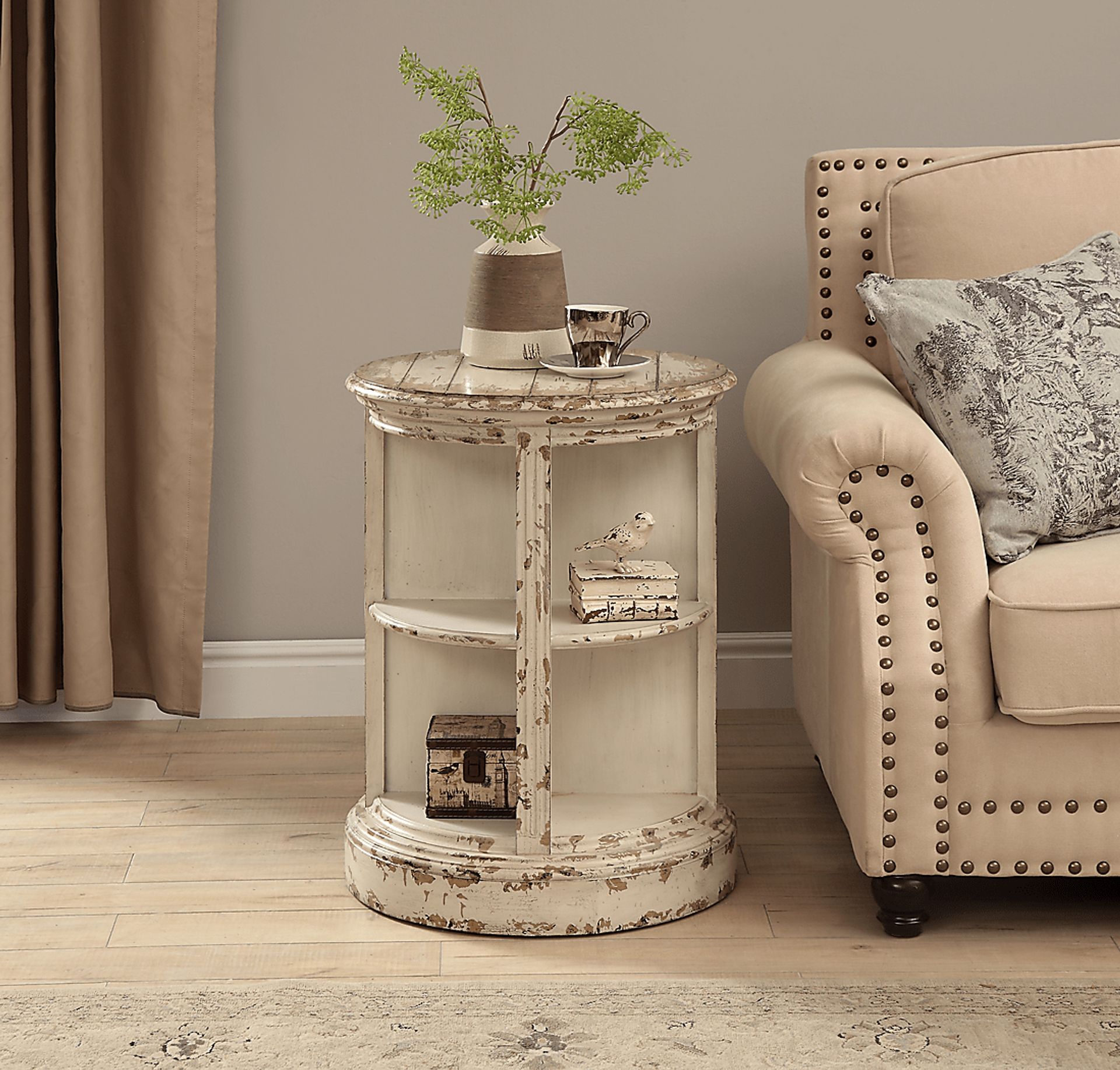 Joycedale Cream Accent Table - Image 5