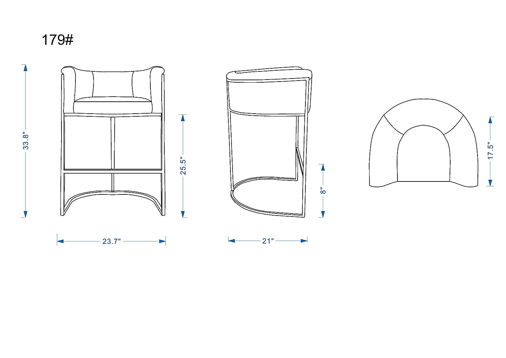 Joycestone Beige Counter Height Stool - Image 6