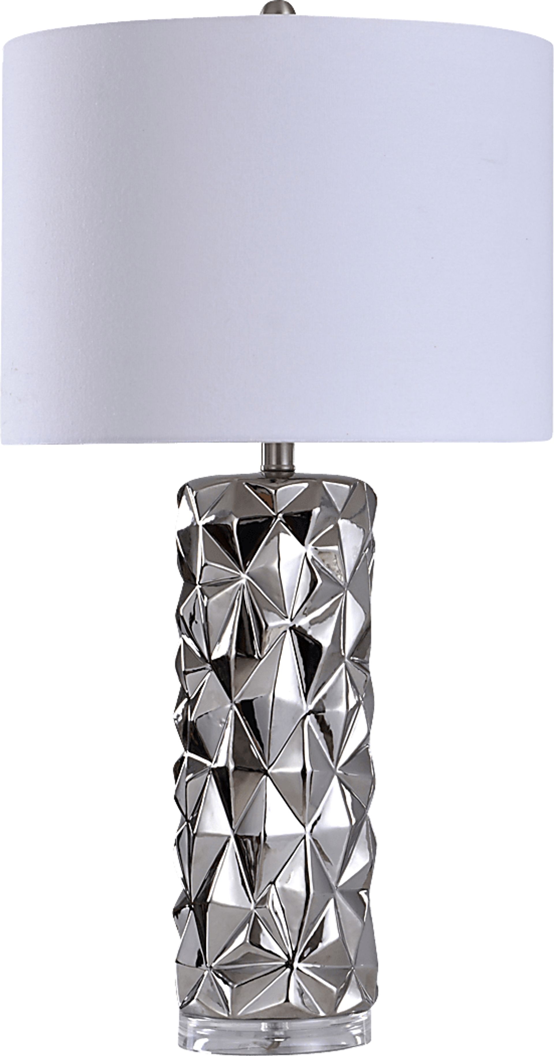 Joyner Gate Silver Lamp - Image 1