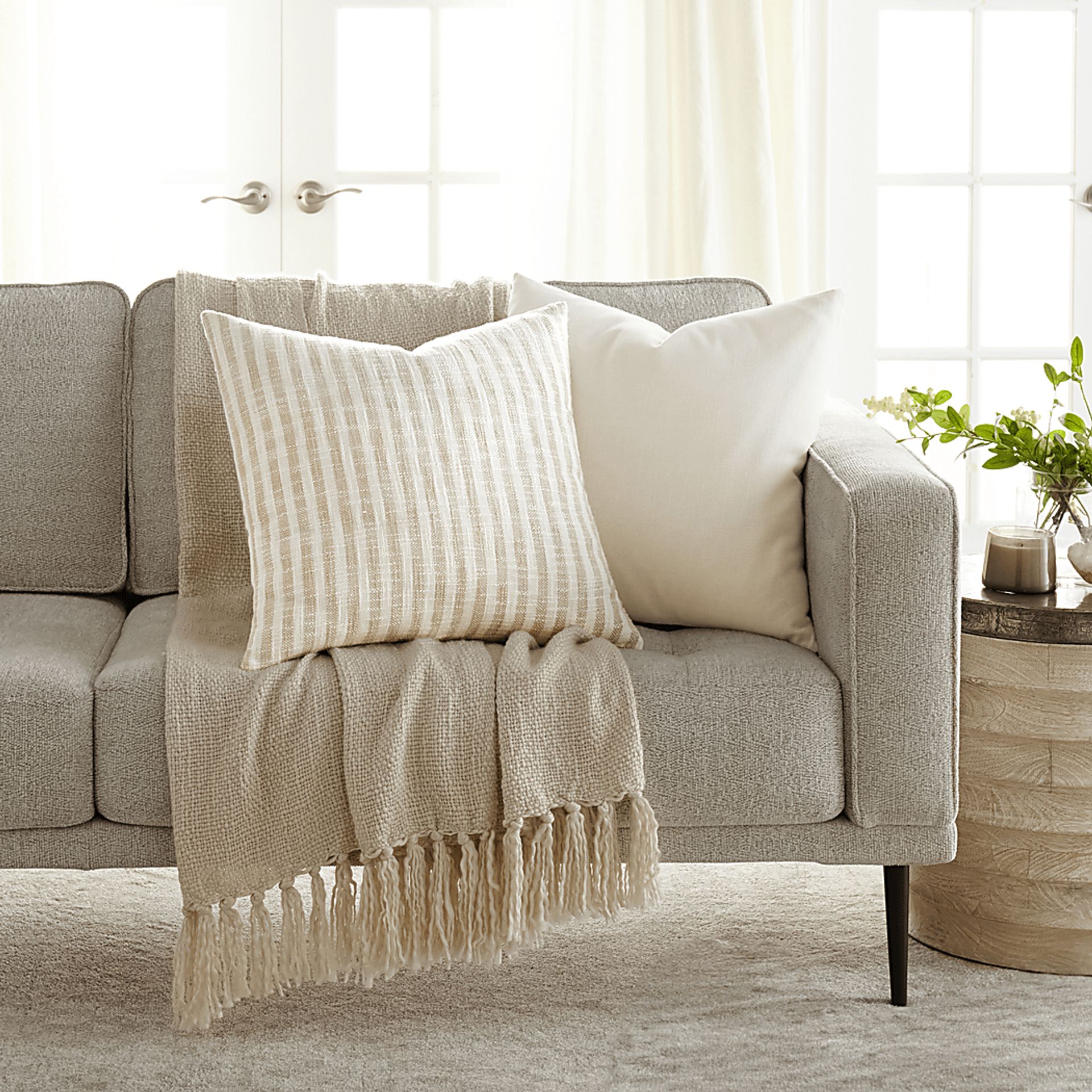 Joystone Natural Accent Pillow Set of 2 - Image 2