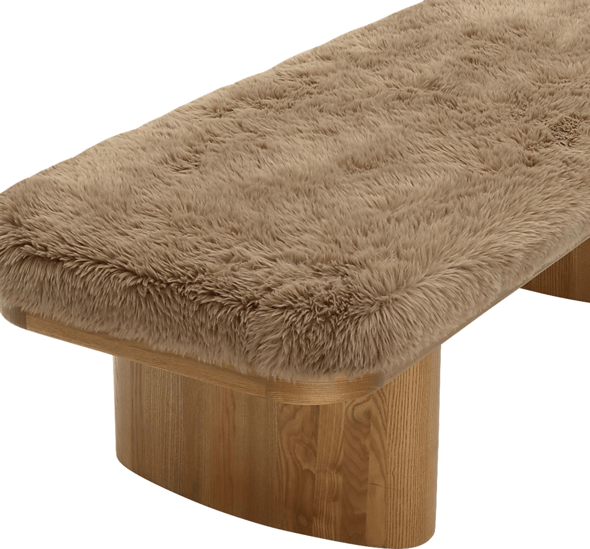 Joystonea II Taupe Accent Bench - Image 4