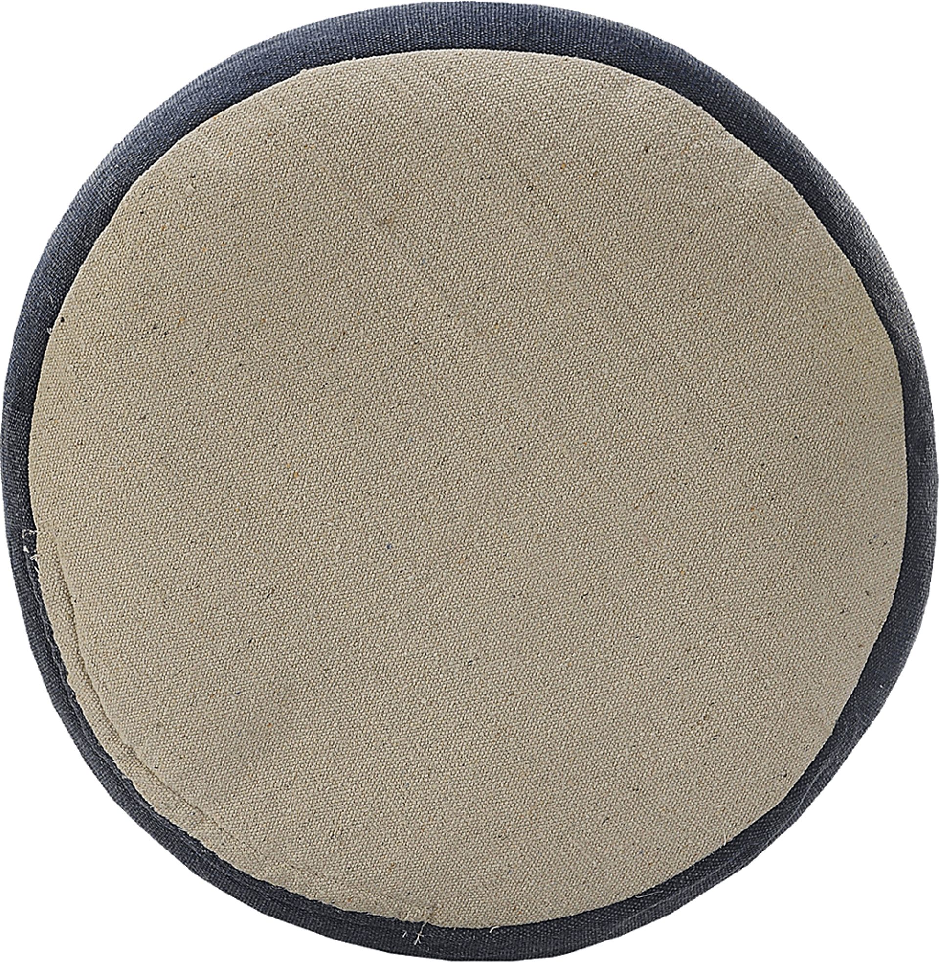 Jozette Navy Pouf - Image 5