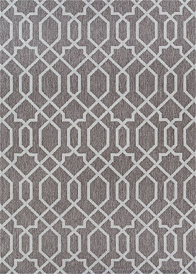 Jozlyn Blue 8'6 x 13 Indoor/Outdoor Rug - Thumbnail - Image 2