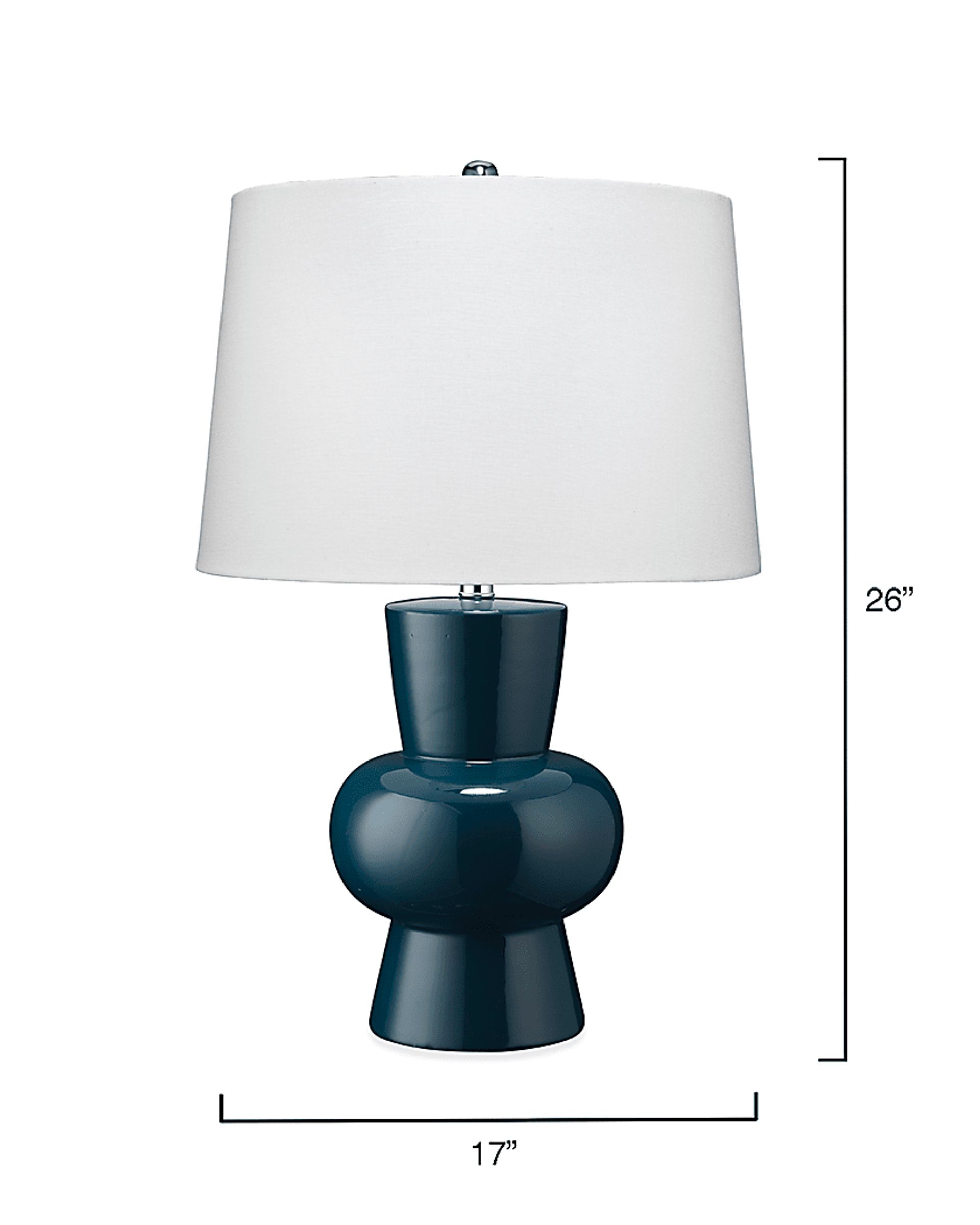 Jubilate Boulevard Blue Lamp - Image 4
