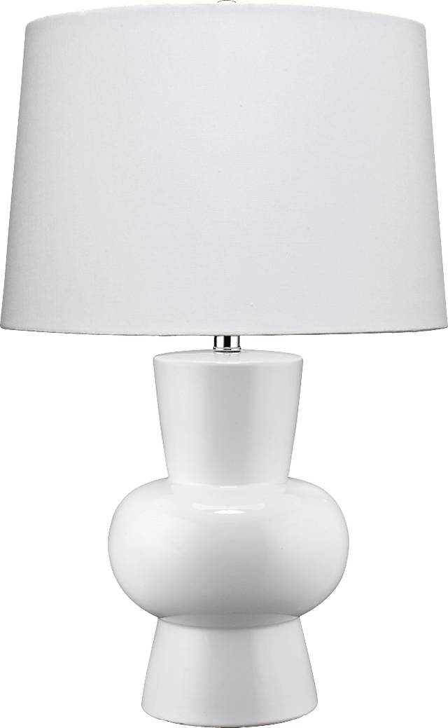 Jubilate Boulevard White Lamp - Thumbnail - Image 1