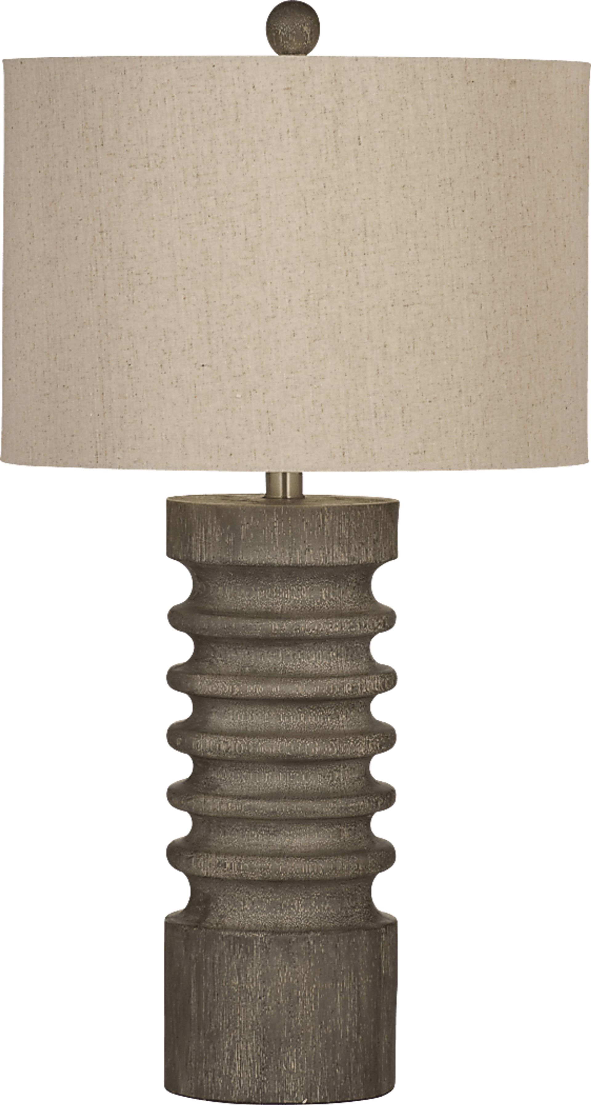 Jubilee Shores Gray Lamp - Image 1