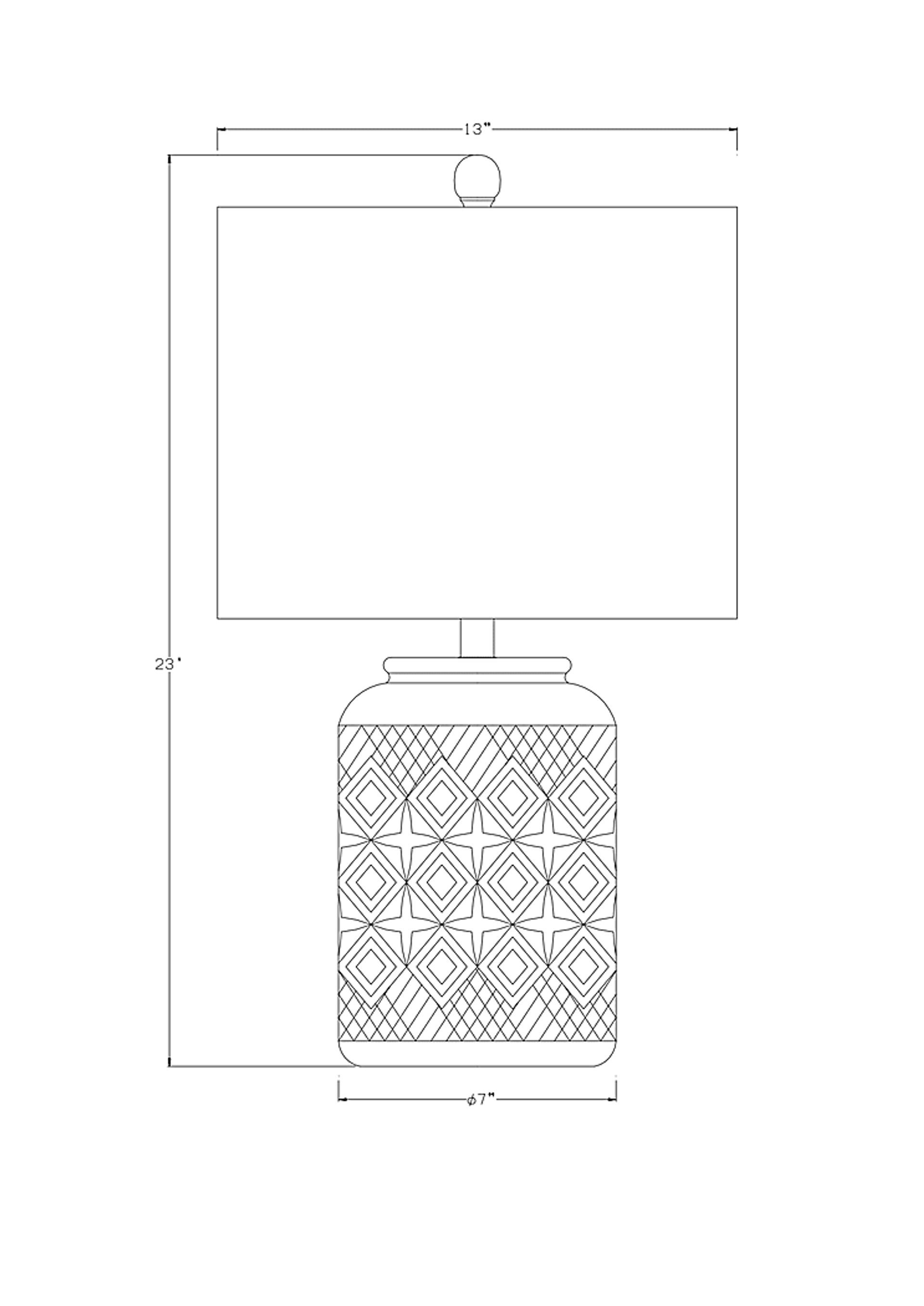 Judicial Sea Beige Lamp - Image 8