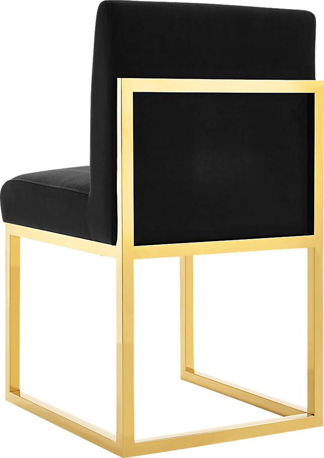 Juleah Black Dining Chair - Thumbnail - Image 3