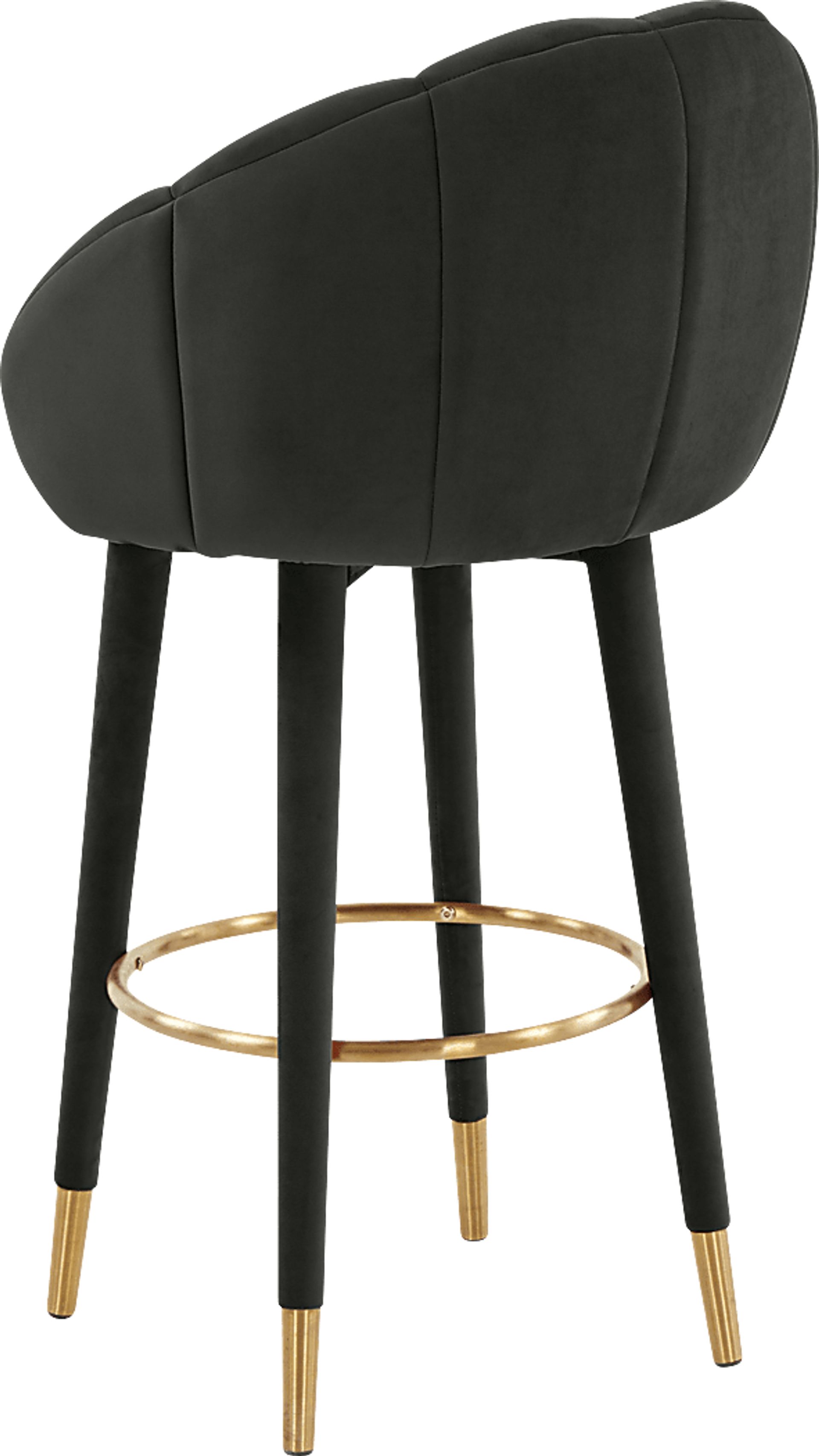 Juleane Black Barstool - Image 3