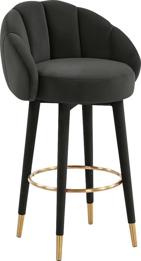 Juleane Black Barstool
