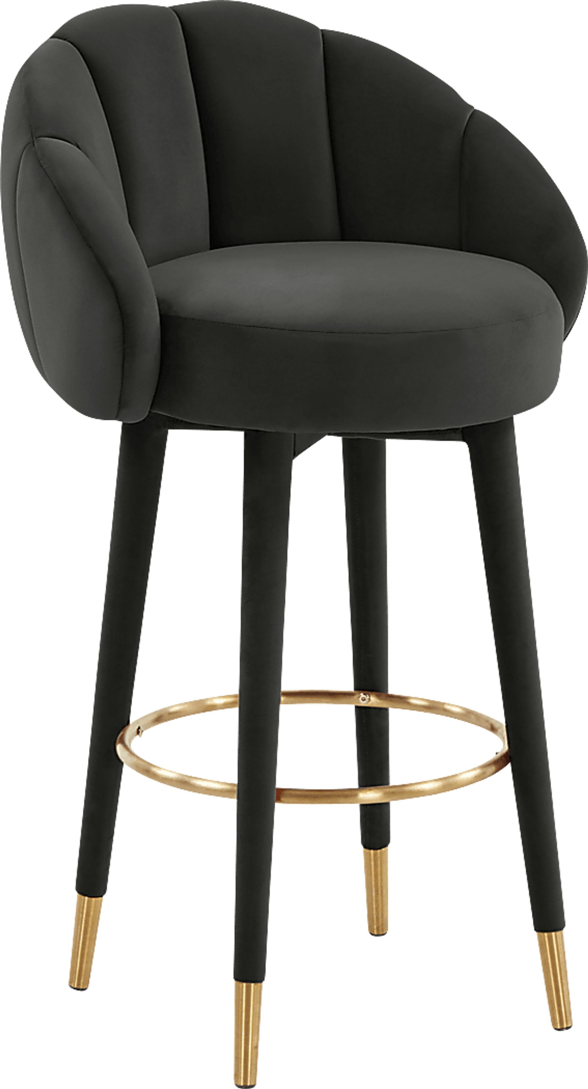 Juleane Black Barstool - Image 1