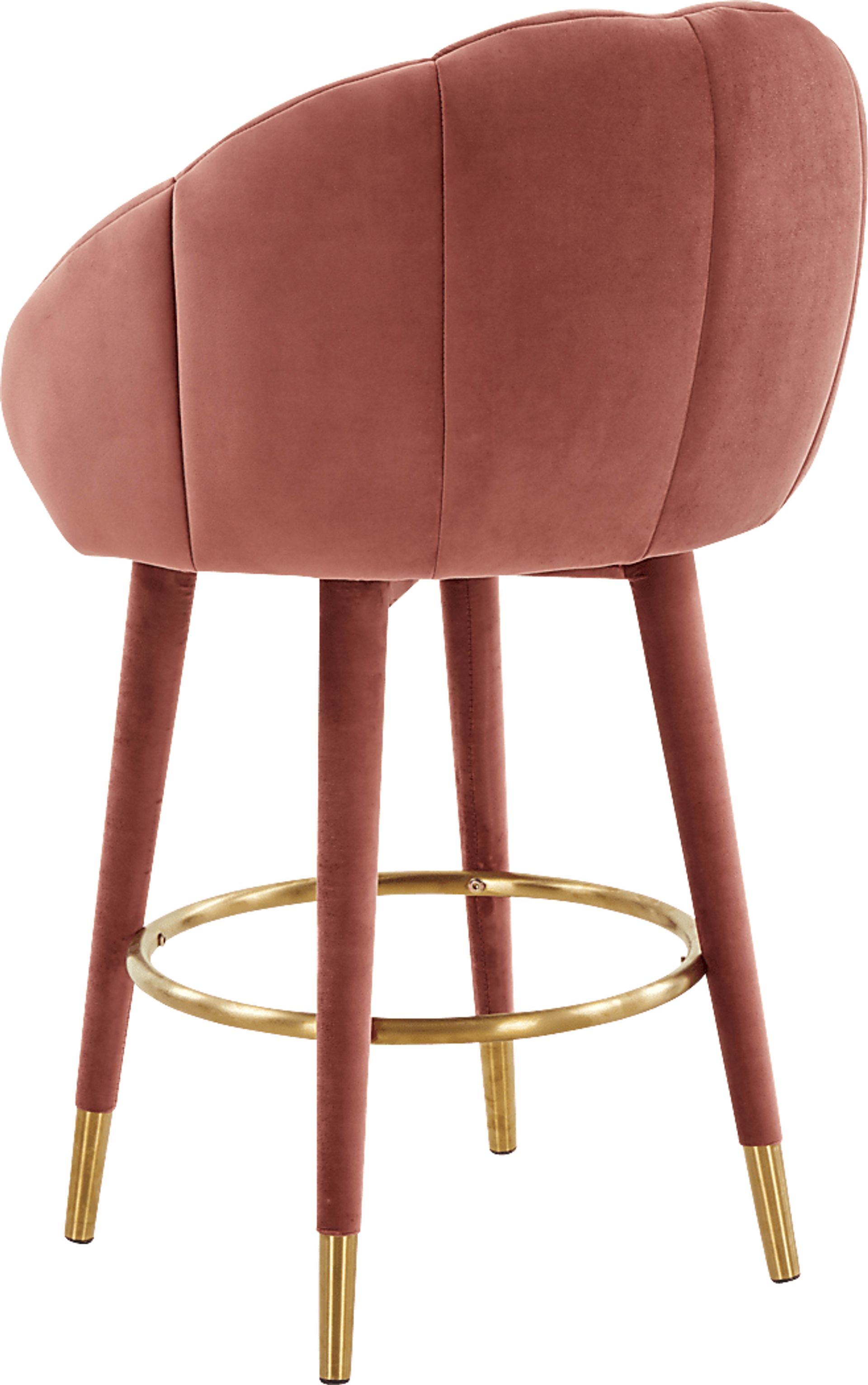 Juleane Salmon Counter Height Stool - Image 3