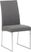 Zenica Silver 5 Pc Rectangle Dining Room with Jules Charcoal Side Chairs