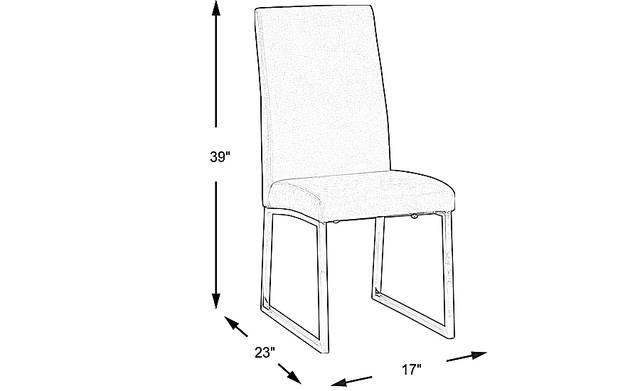 Dimension Image. Please refer to the Dimension Tab on this page for dimension details.