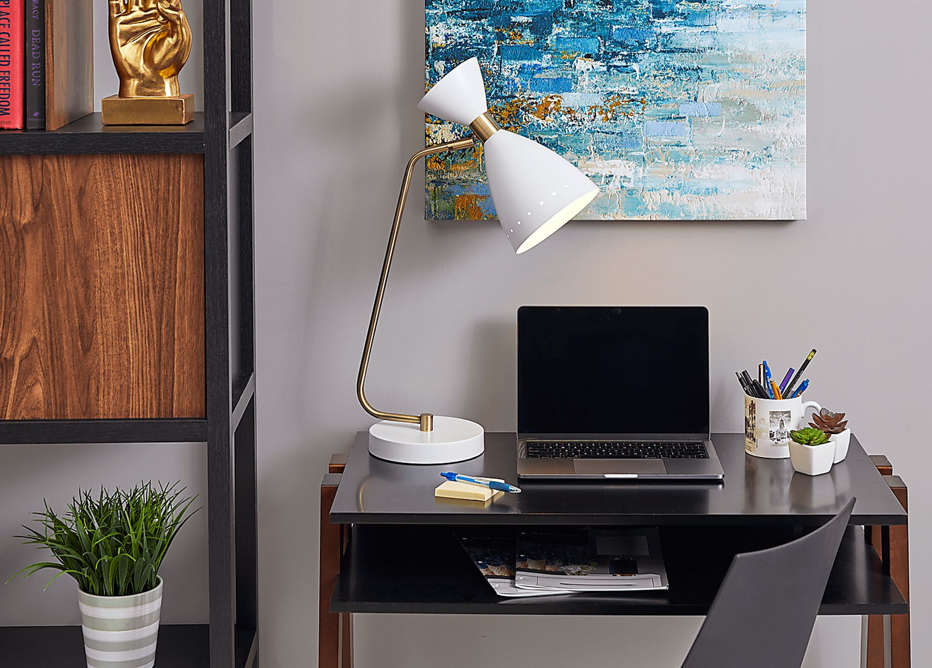 Jules Drive White Lamp - Image 3