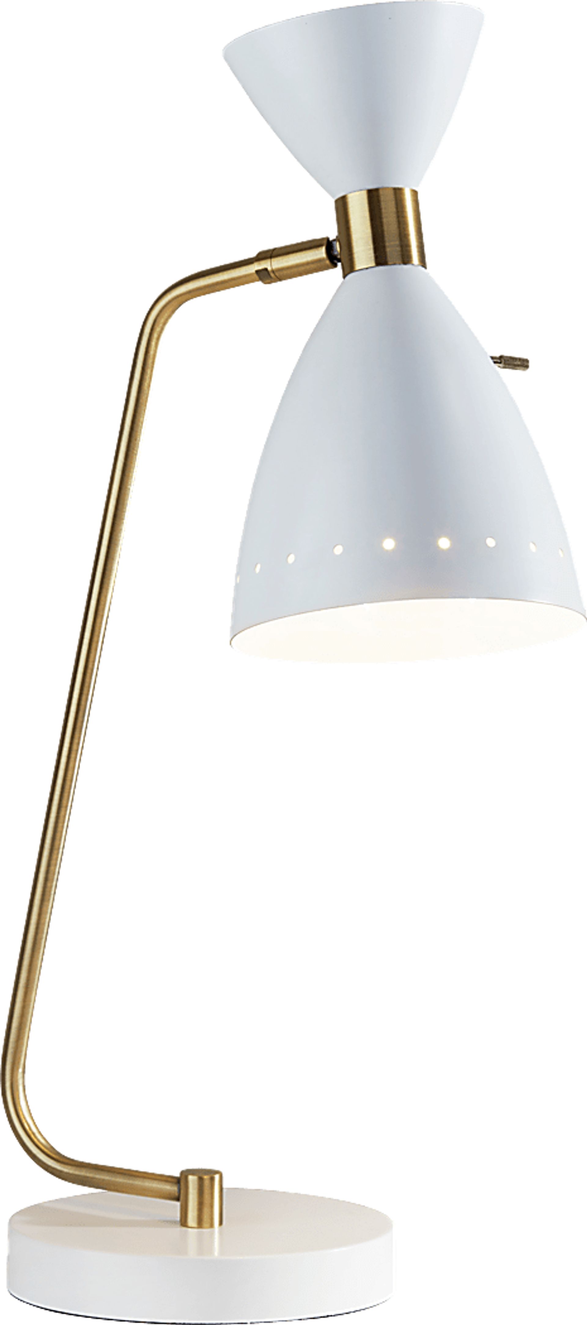 Jules Drive White Lamp - Image 1