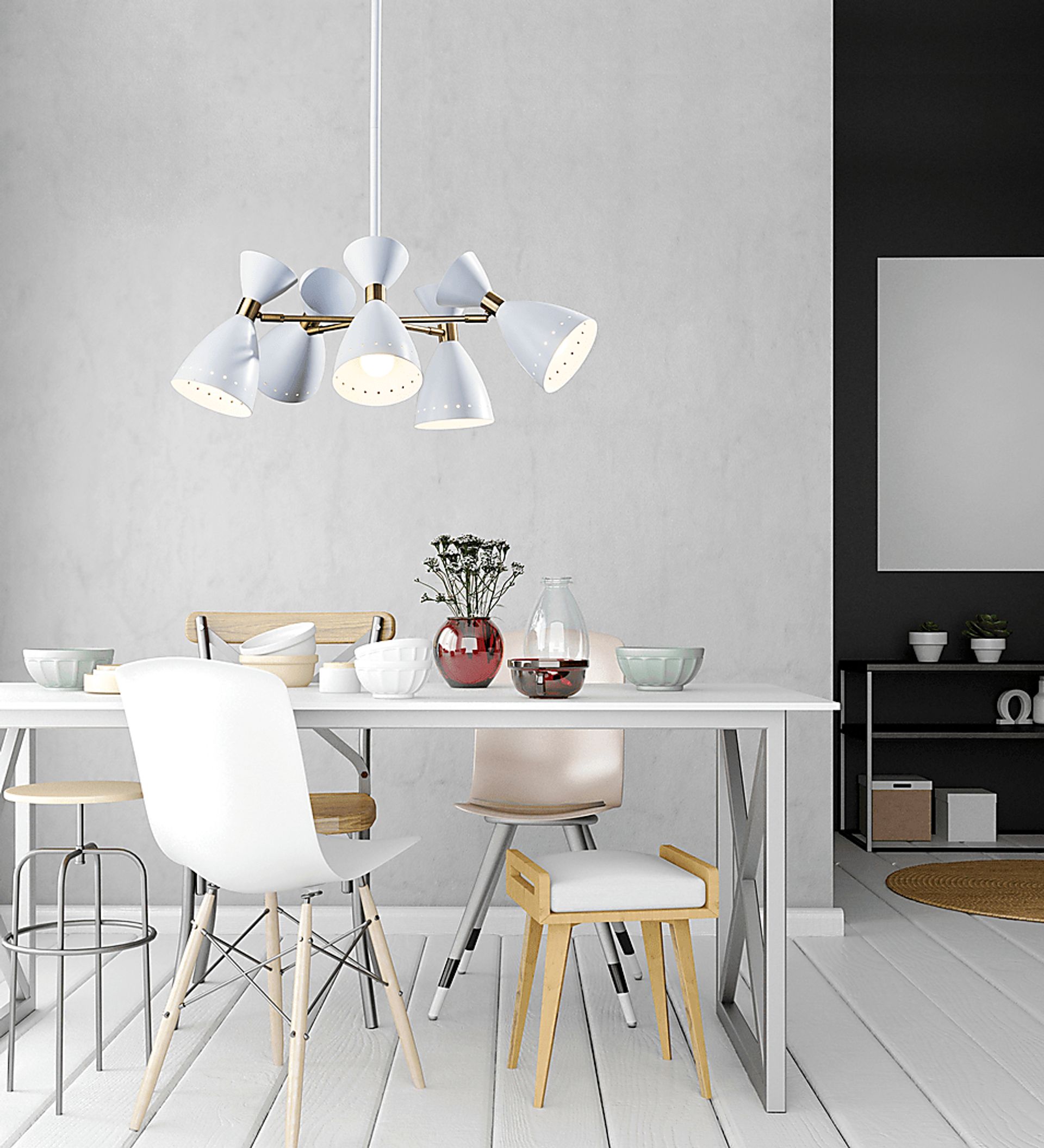 Jules Drive White Pendant - Image 5