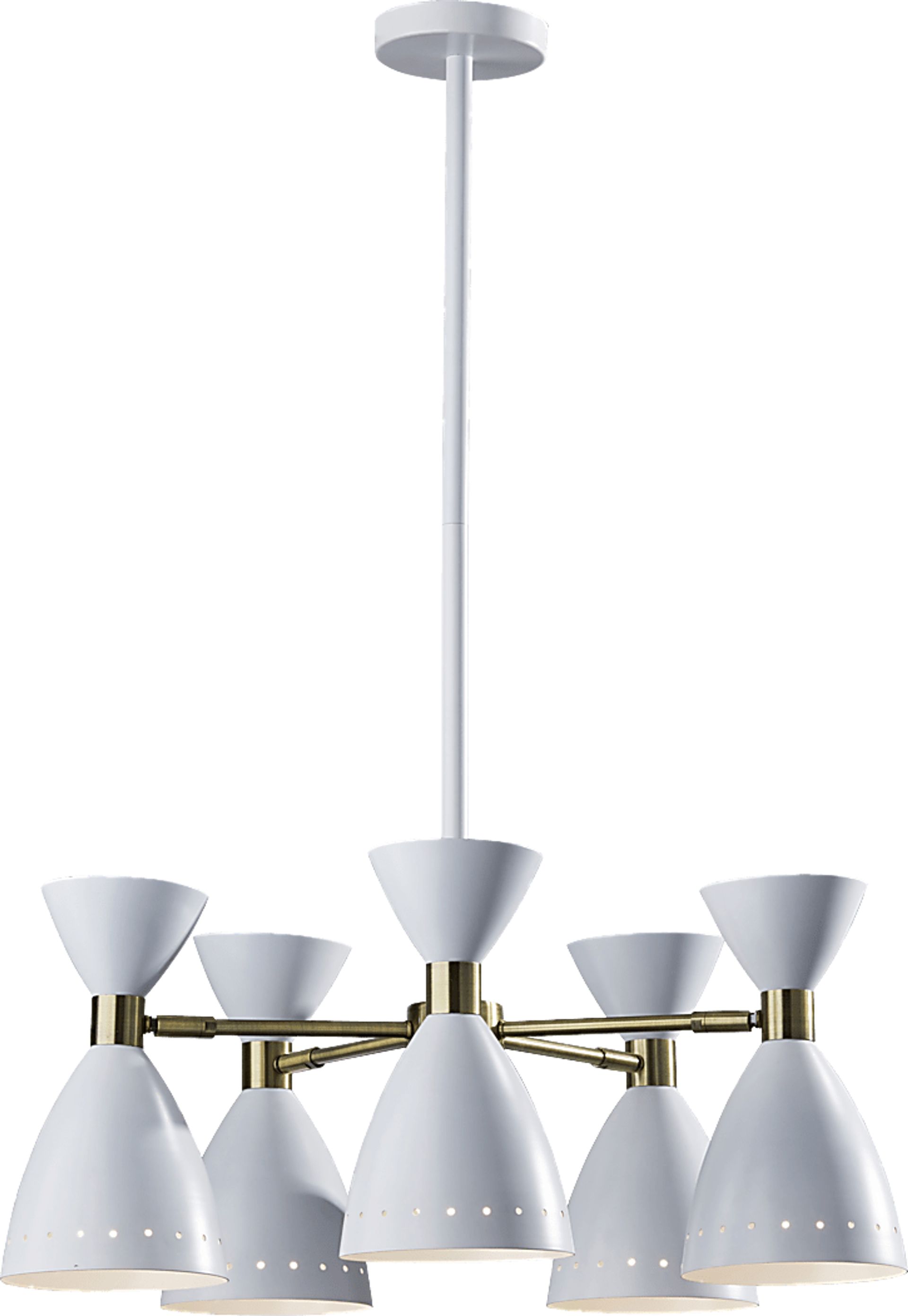 Jules Drive White Pendant - Image 1