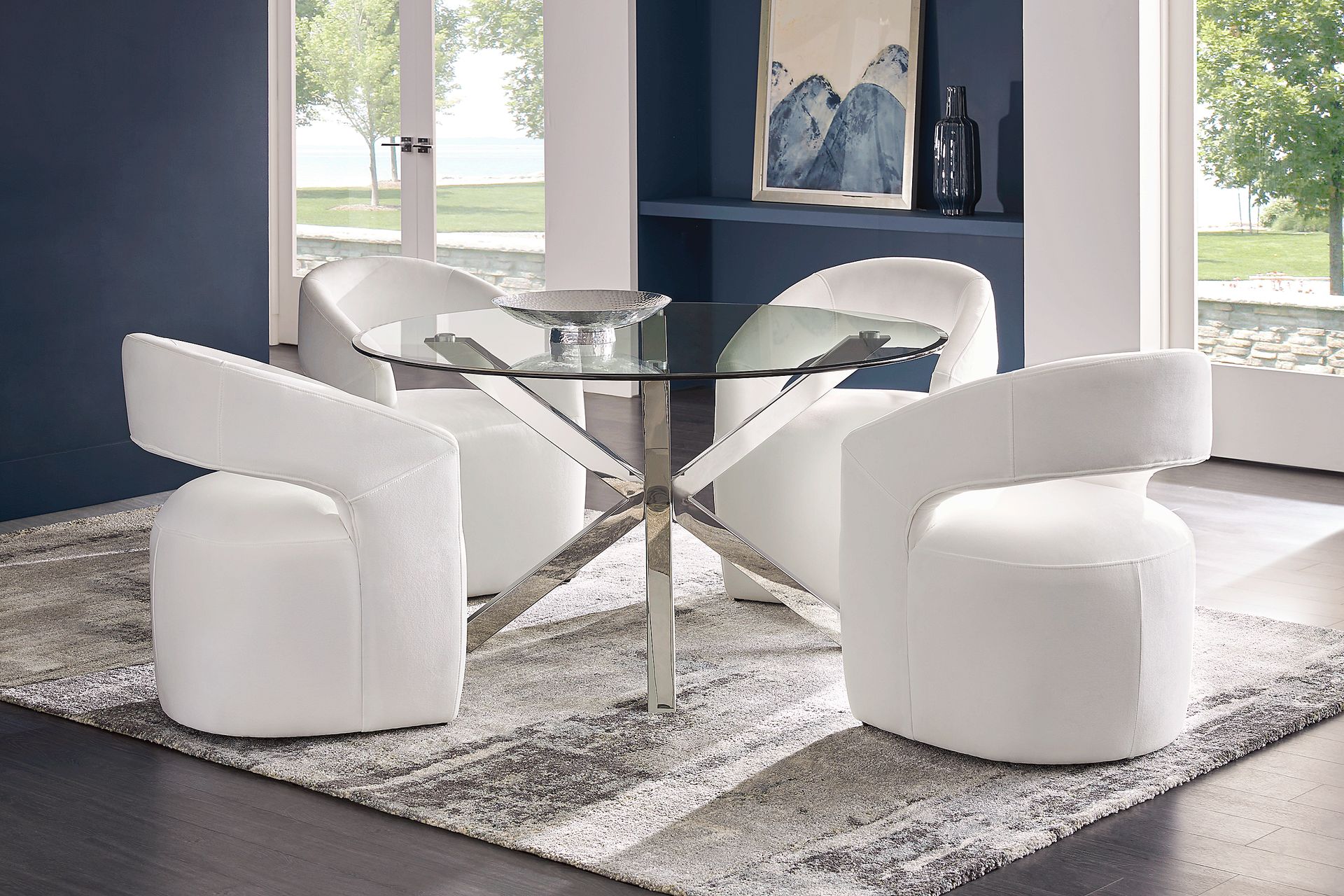 Cascade Park White Side Chair - Image 2