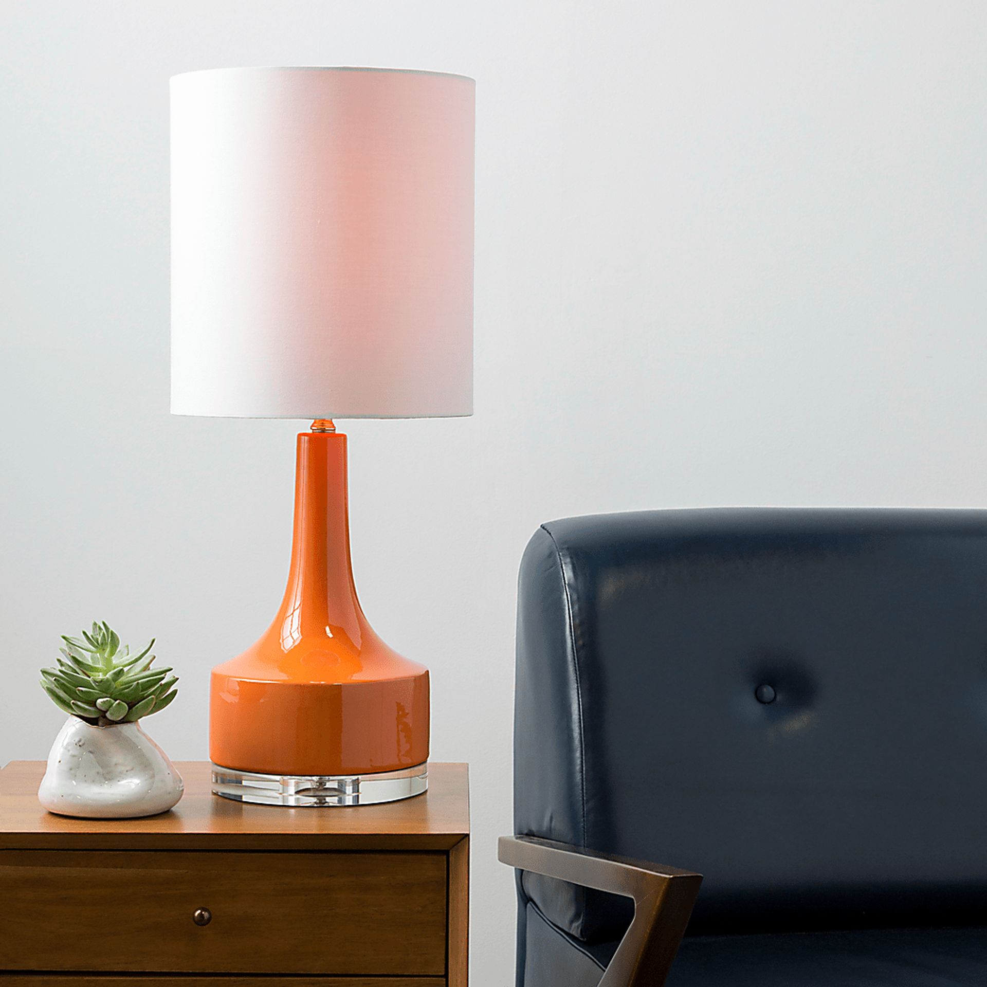 Jules Grove Orange Lamp - Image 7