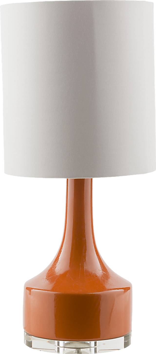 Jules Grove Orange Lamp - Thumbnail - Image 1