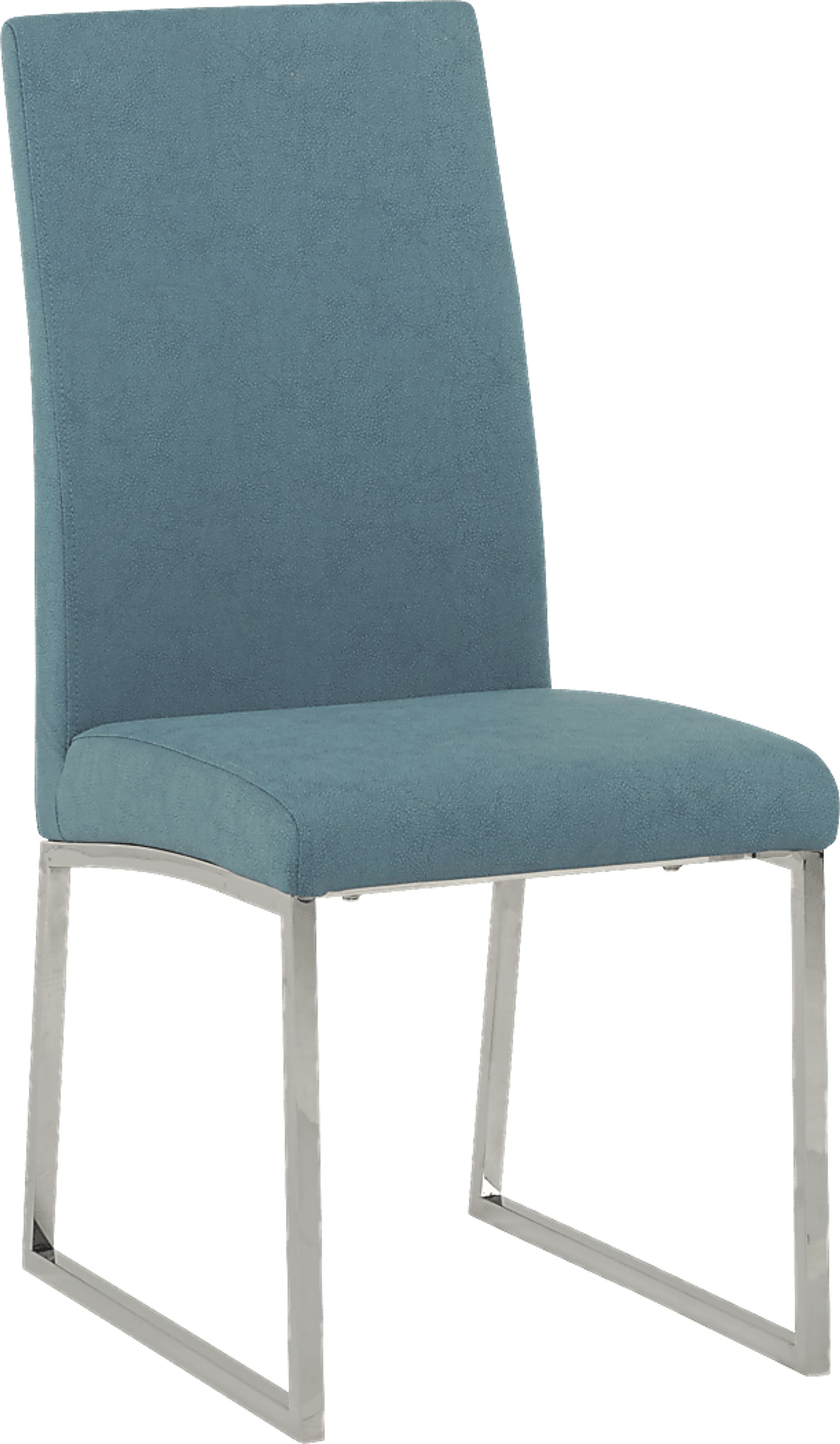 Zenica Silver 5 Pc Rectangle Dining Room with Jules Ocean Side Chairs - Image 7