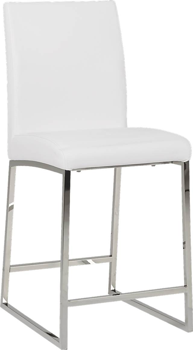 Jules Off-White Counter Height Stool - Thumbnail - Image 1