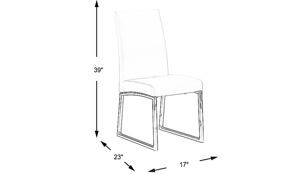 Jules Off-White Side Chair