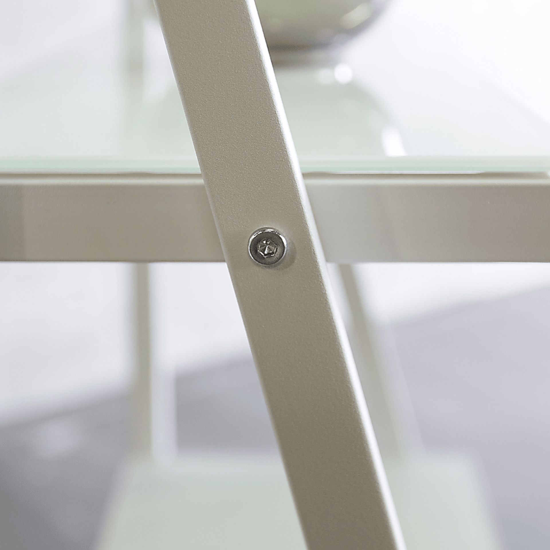 Jules Place White Bookcase Desk - Image 4