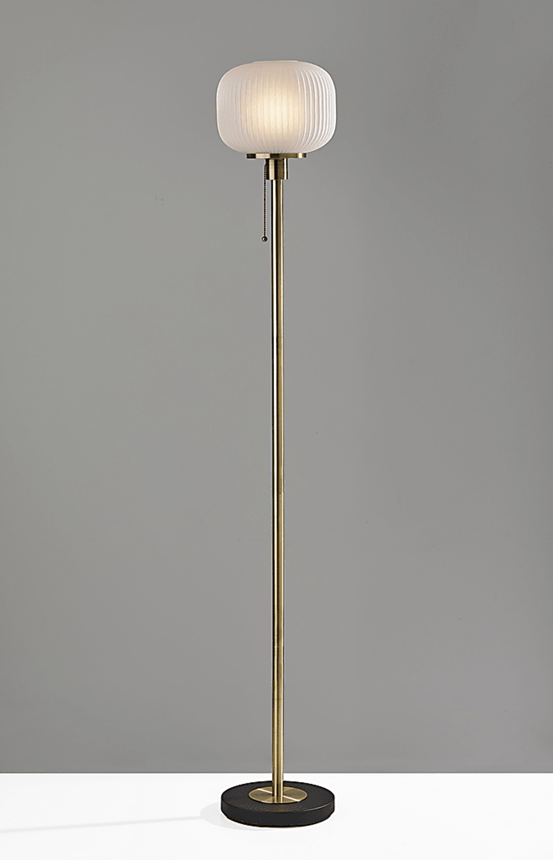 Julia Lane Brass Torchiere - Image 2