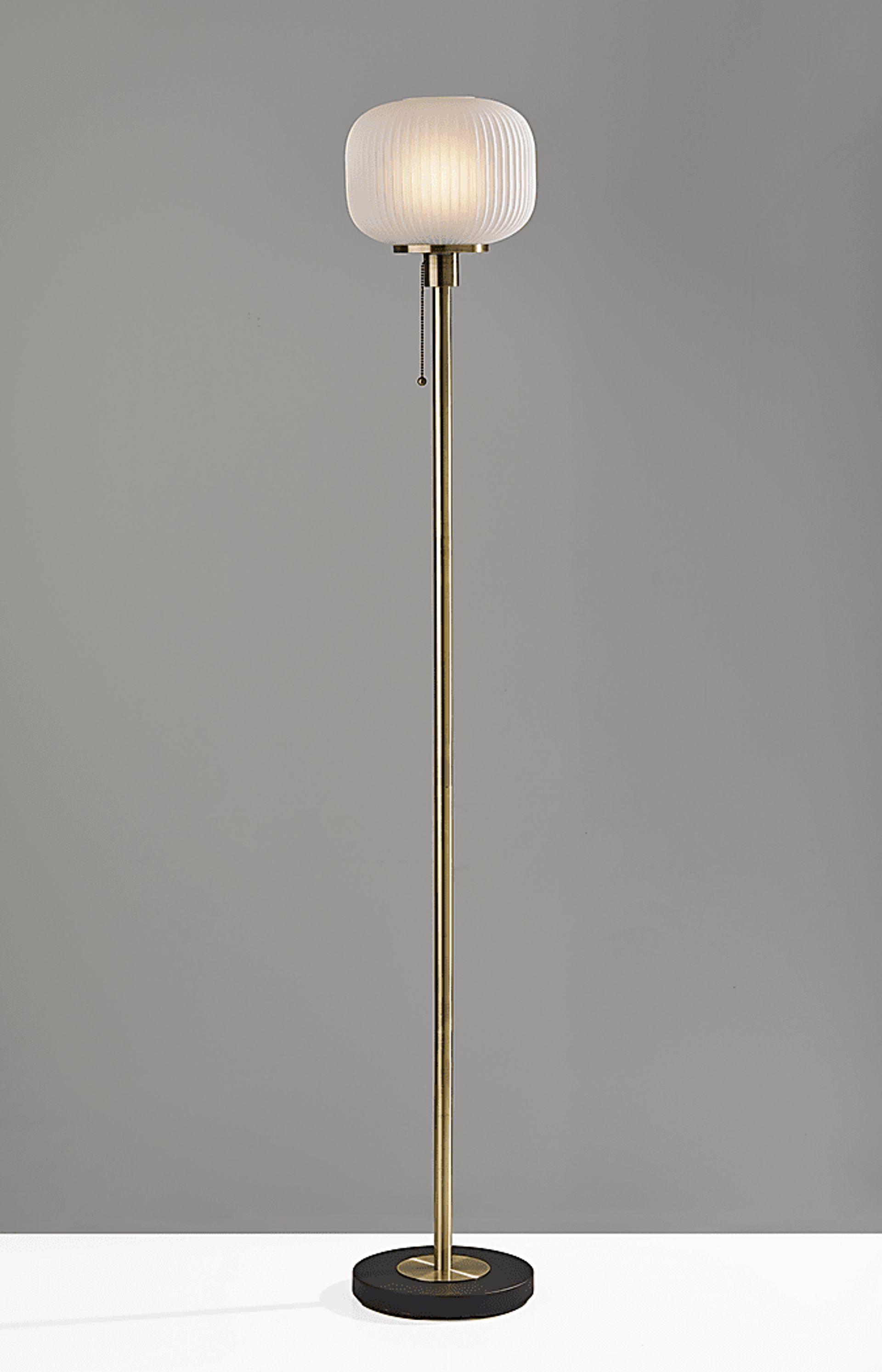 Julia Lane Brass Torchiere - Image 2