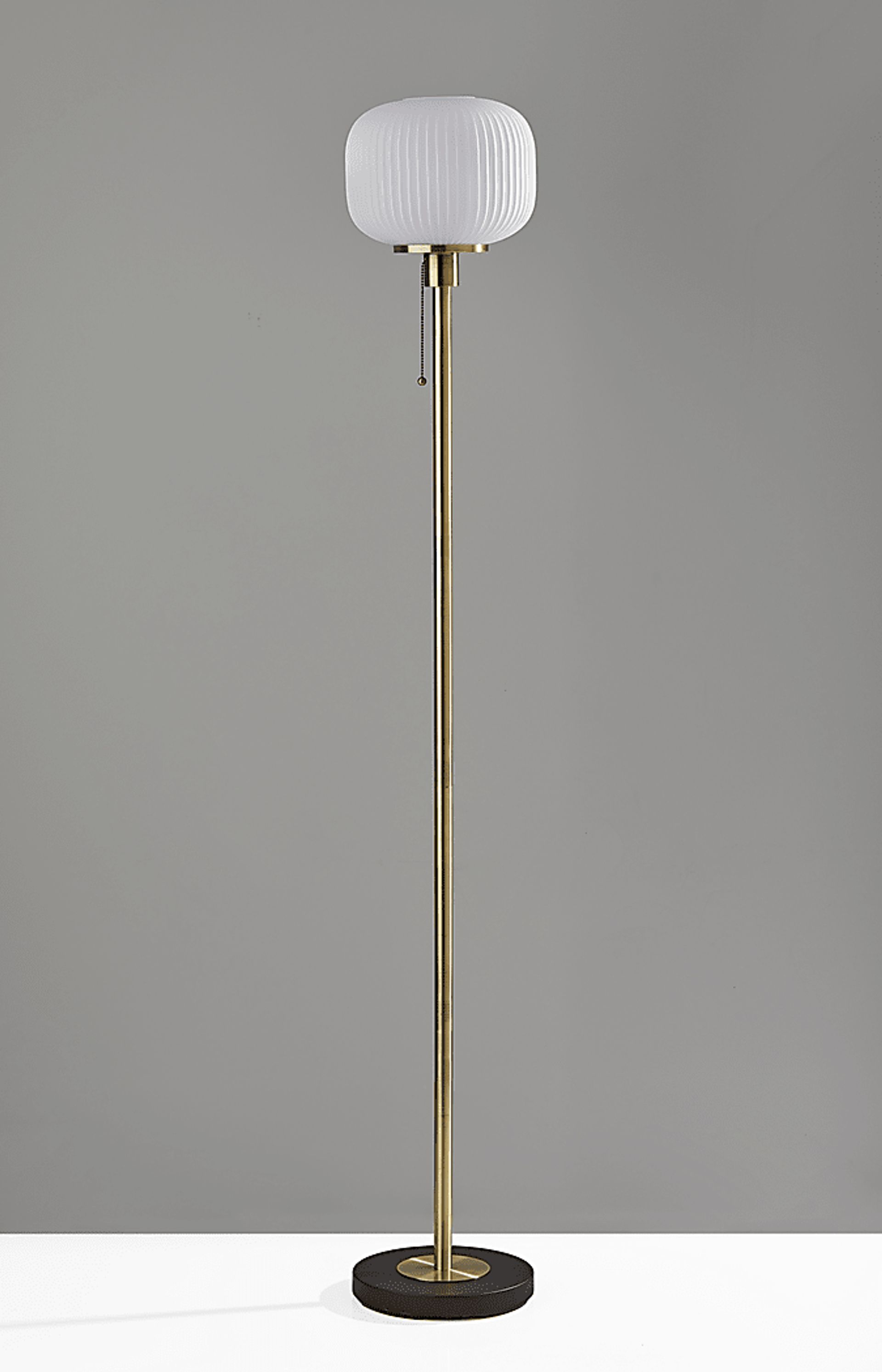 Julia Lane Brass Torchiere - Image 3