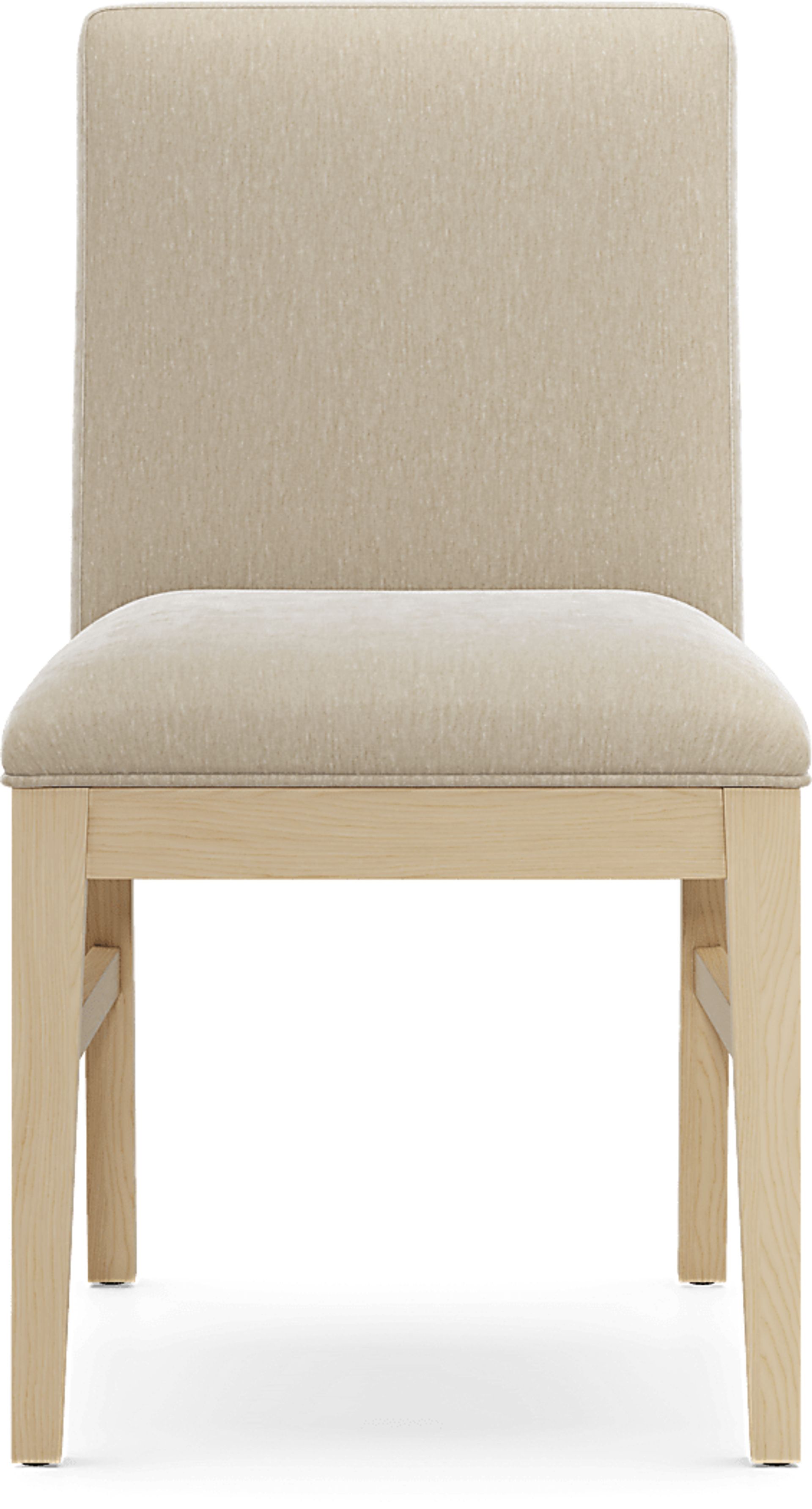 Julian Natural 5 Pc Dining Room with Cloud Upholstered Chairs - Image 10