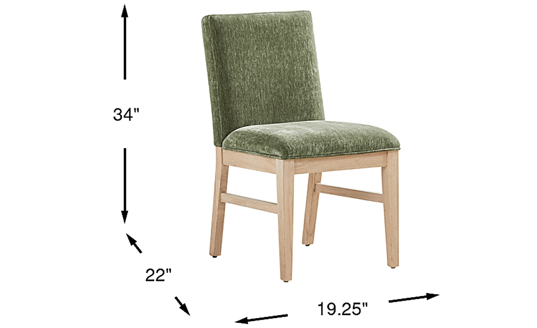 Julian Green Upholstered Side Chair