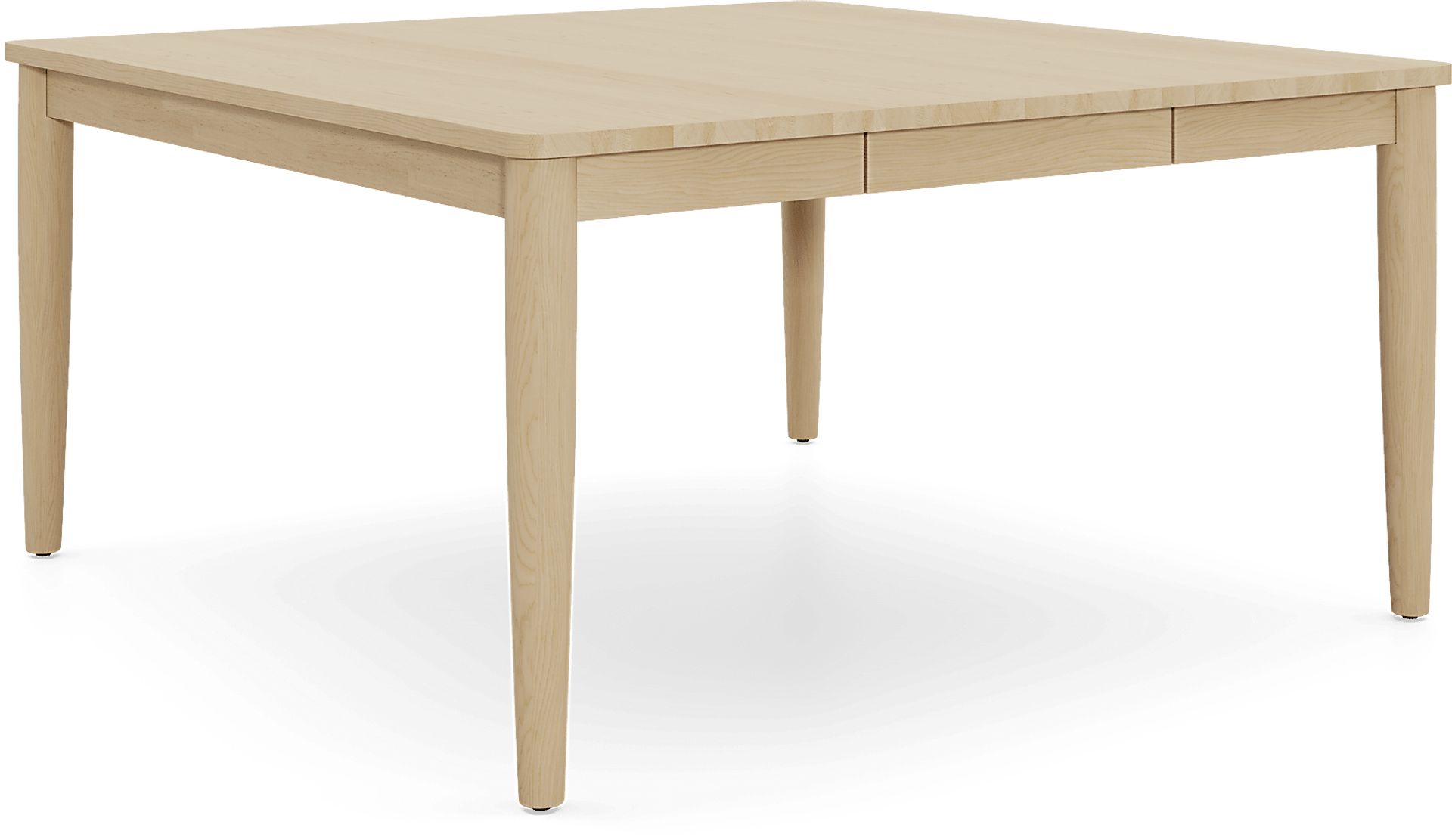 Julian Natural 5 Pc Dining Room with Cloud Upholstered Chairs - Image 3