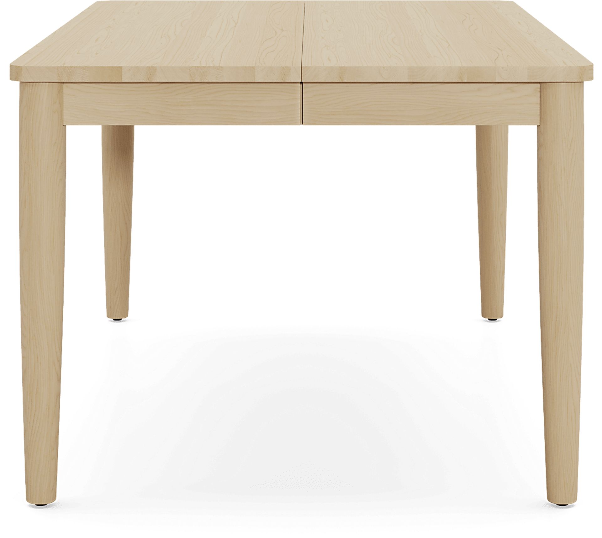 Julian Natural 5 Pc Dining Room with Cloud Upholstered Chairs - Image 4