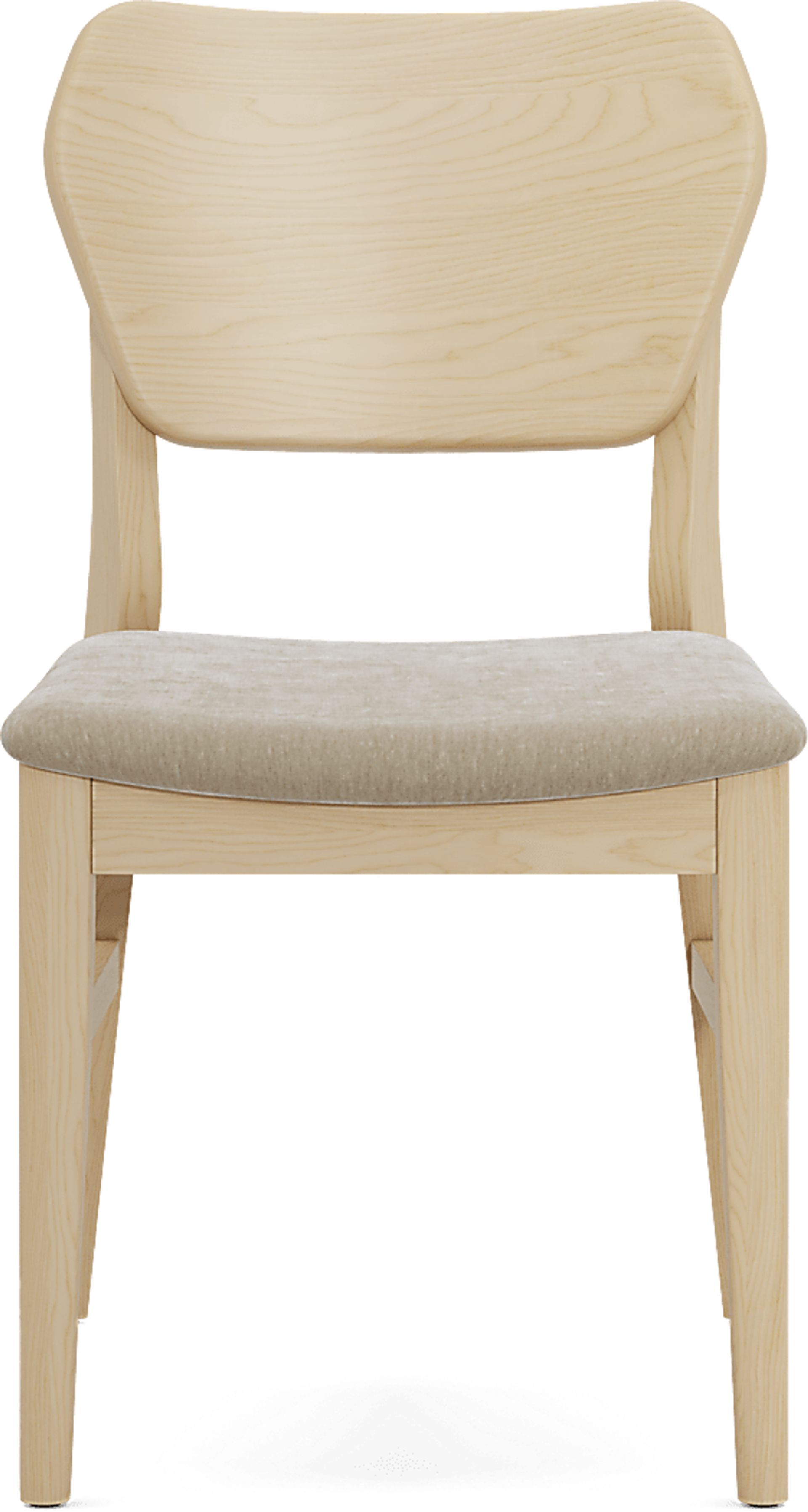 Julian Natural Panel Back Side Chair - Image 3