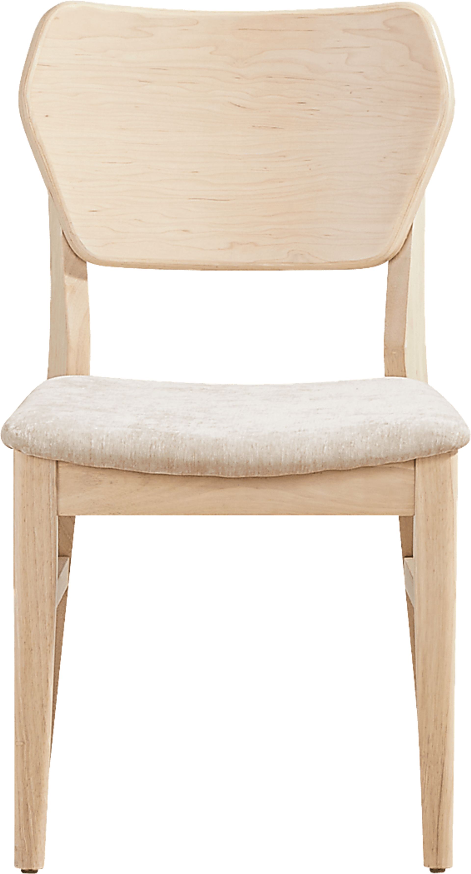 Julian Natural Panel Back Side Chair - Image 2