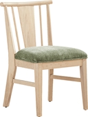 spindle back side chair