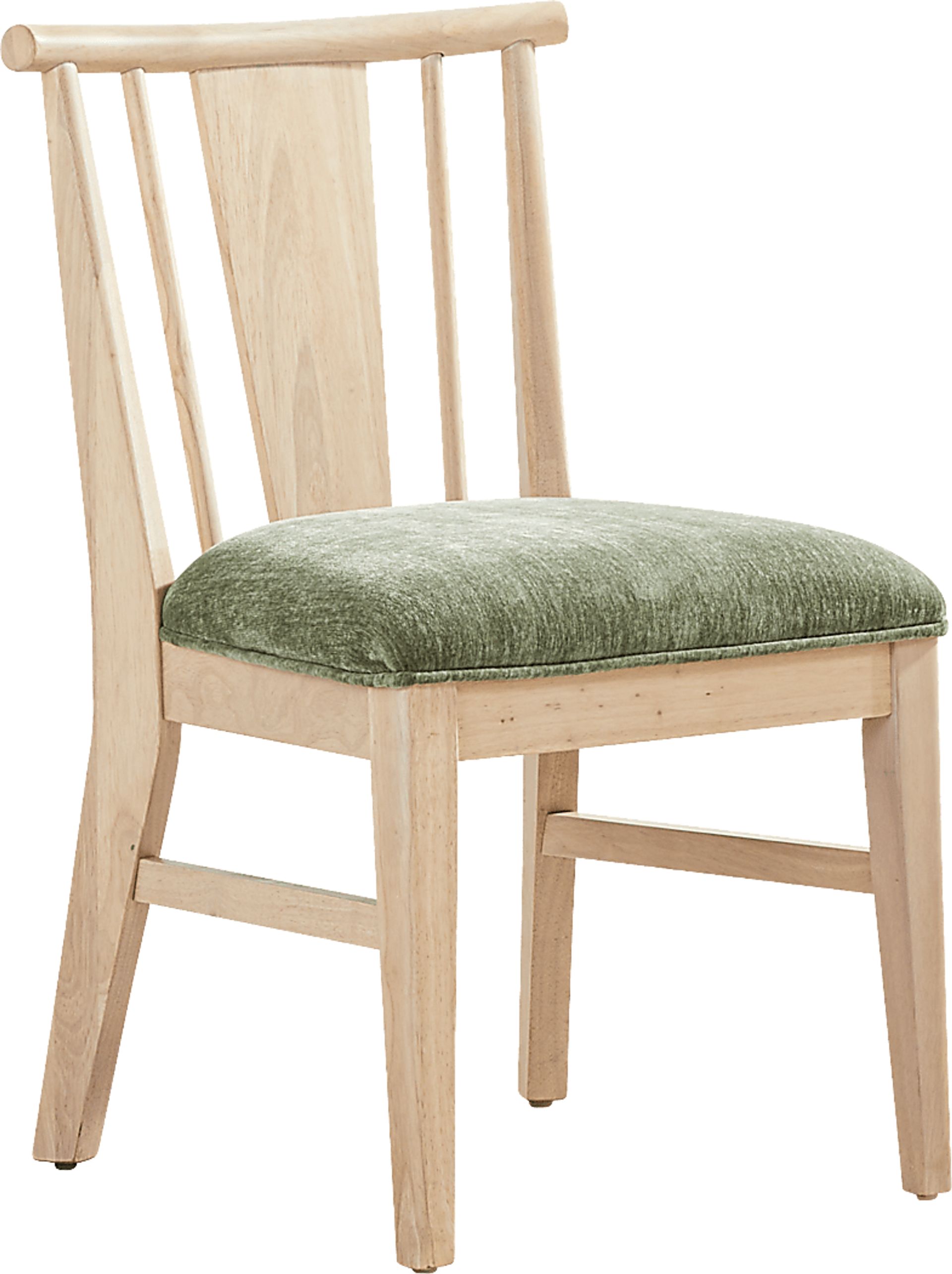Julian Natural Spindle Back Side Chair - Image 1