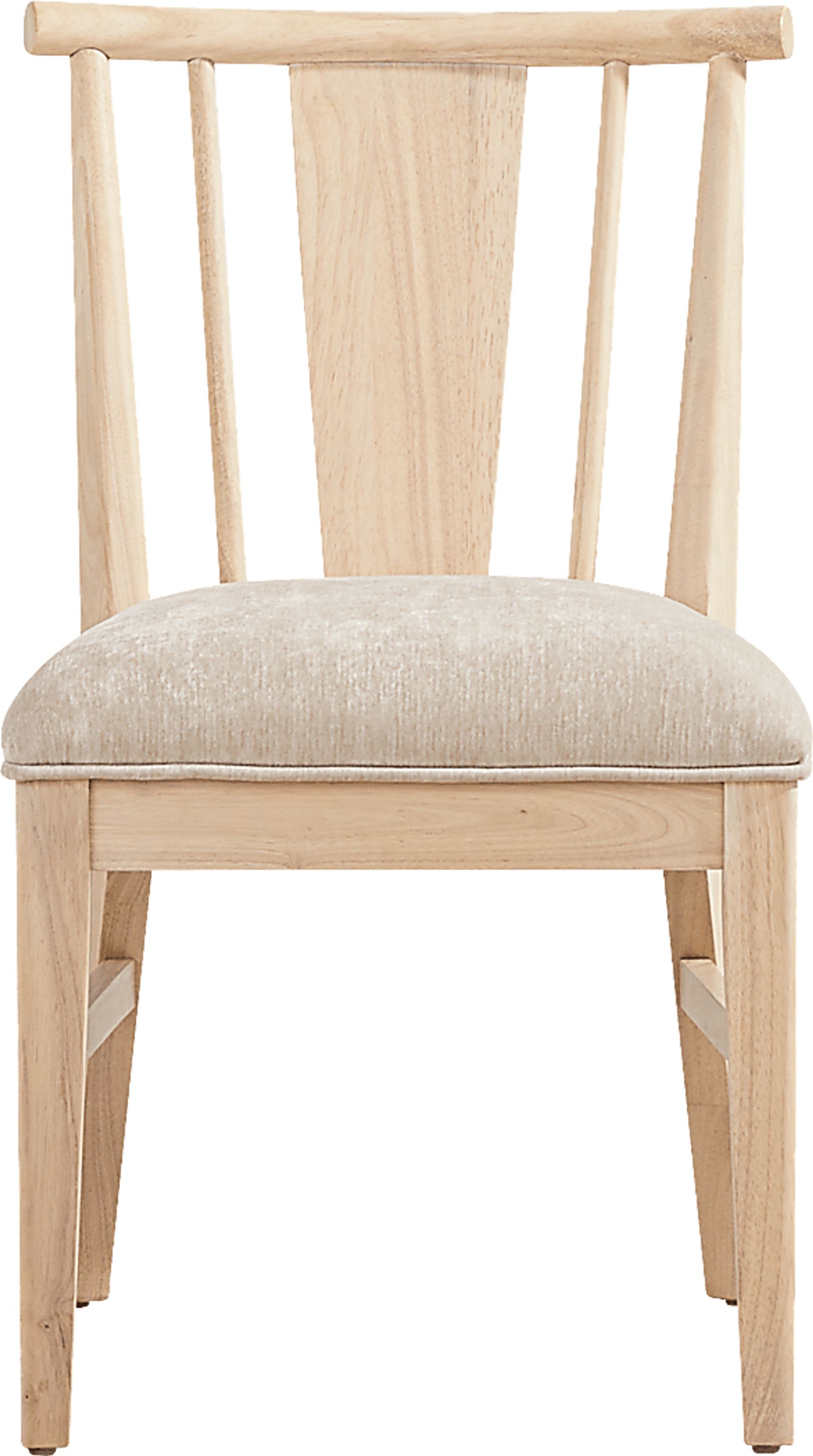 Julian Natural Spindle Back Side Chair - Image 2
