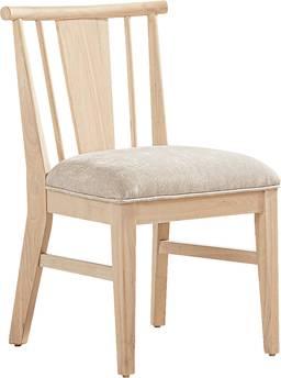 spindle back side chair