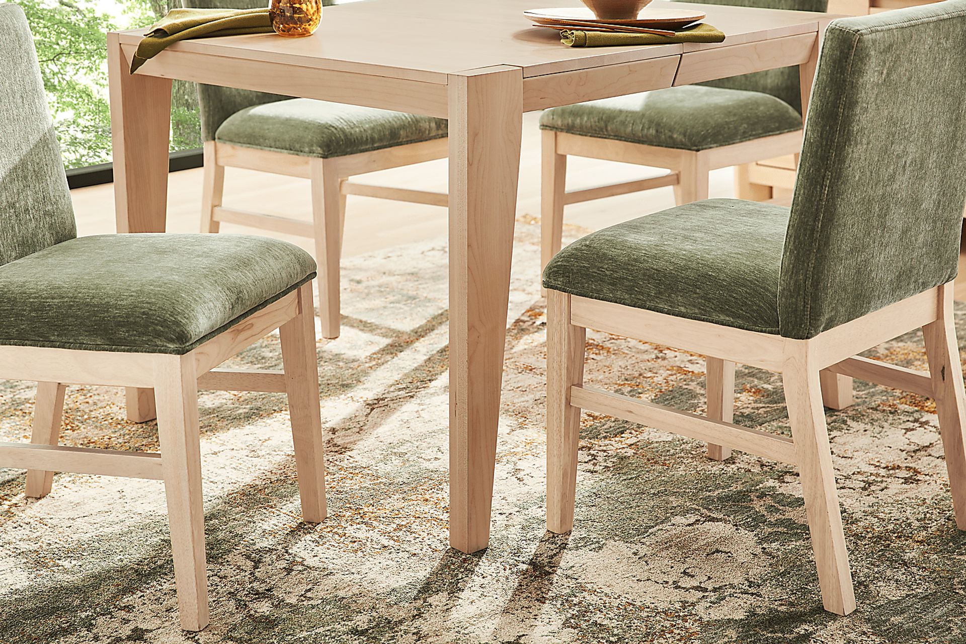 Julian Natural Square Dining Table - Image 4