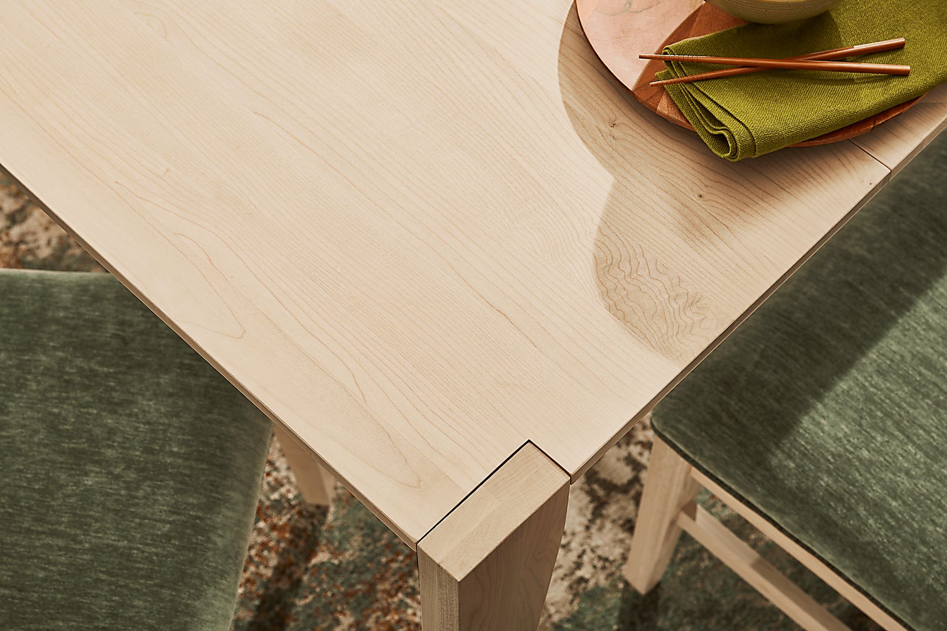Julian Natural Square Dining Table - Image 5