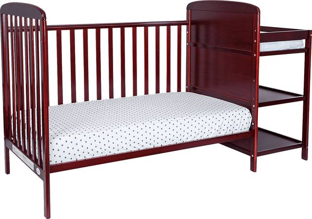 Kids Julian Park Brown Cherry Crib and Changer - Thumbnail - Image 5