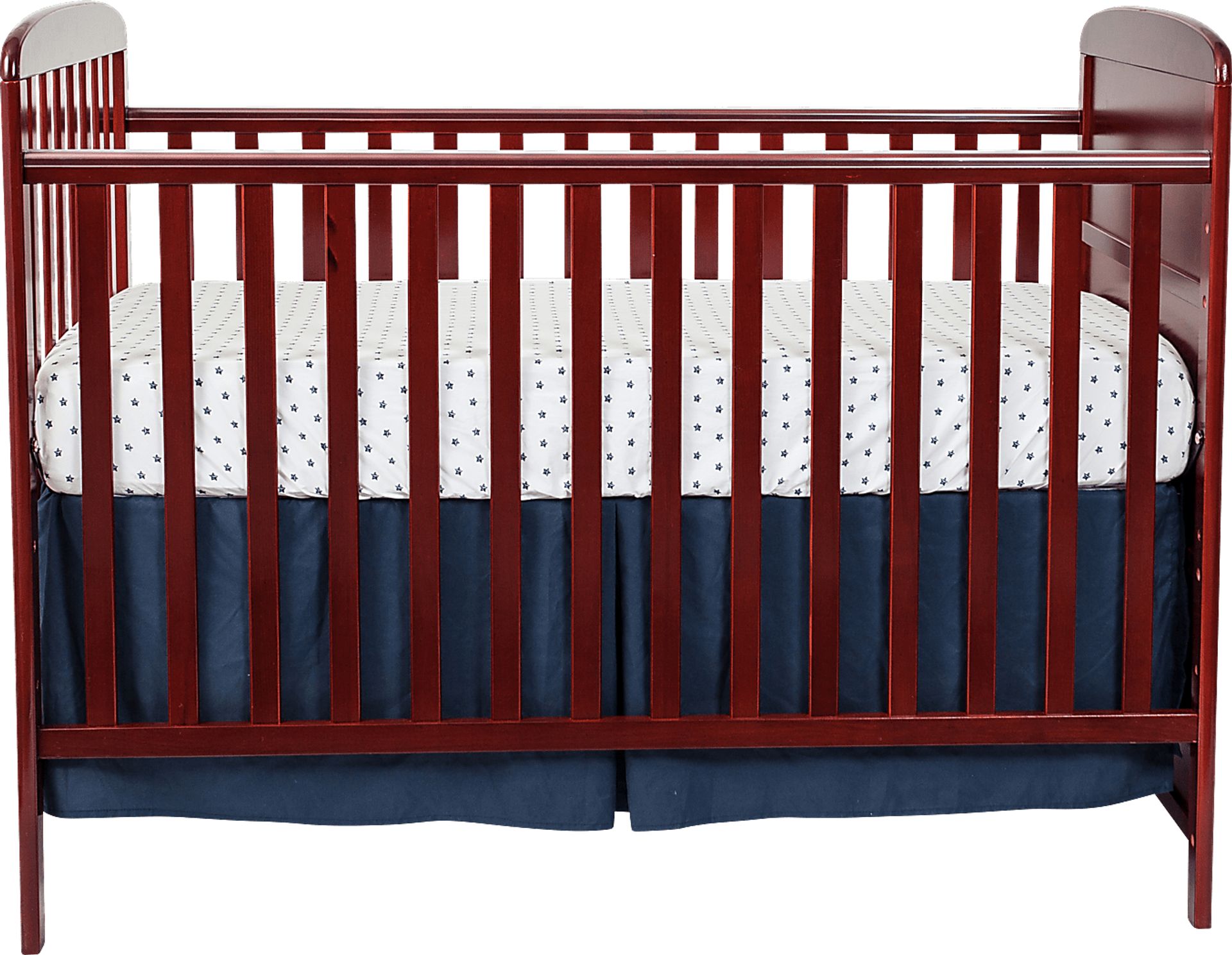 Kids Julian Park Brown Cherry Crib and Changer - Image 10