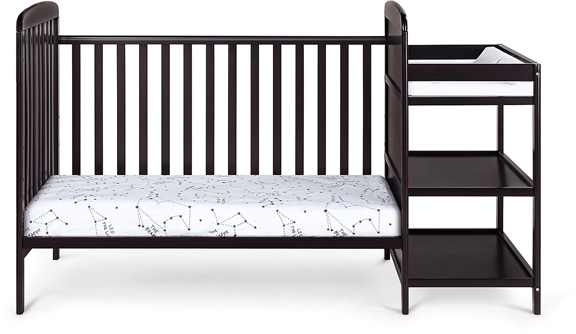 Kids Julian Park Espresso Crib and Changer - Image 6