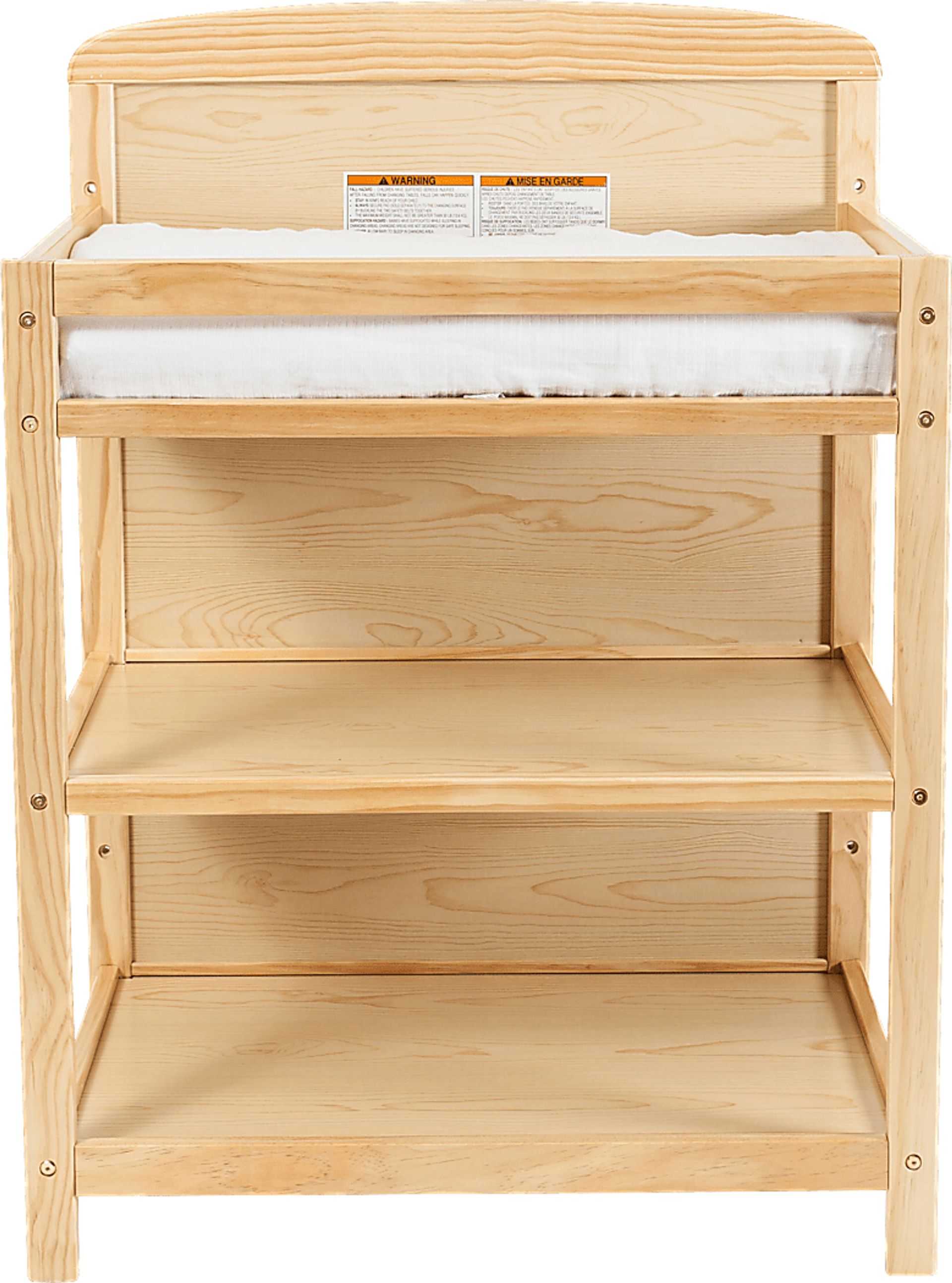 Kids Julian Park Natural Crib and Changer - Image 2
