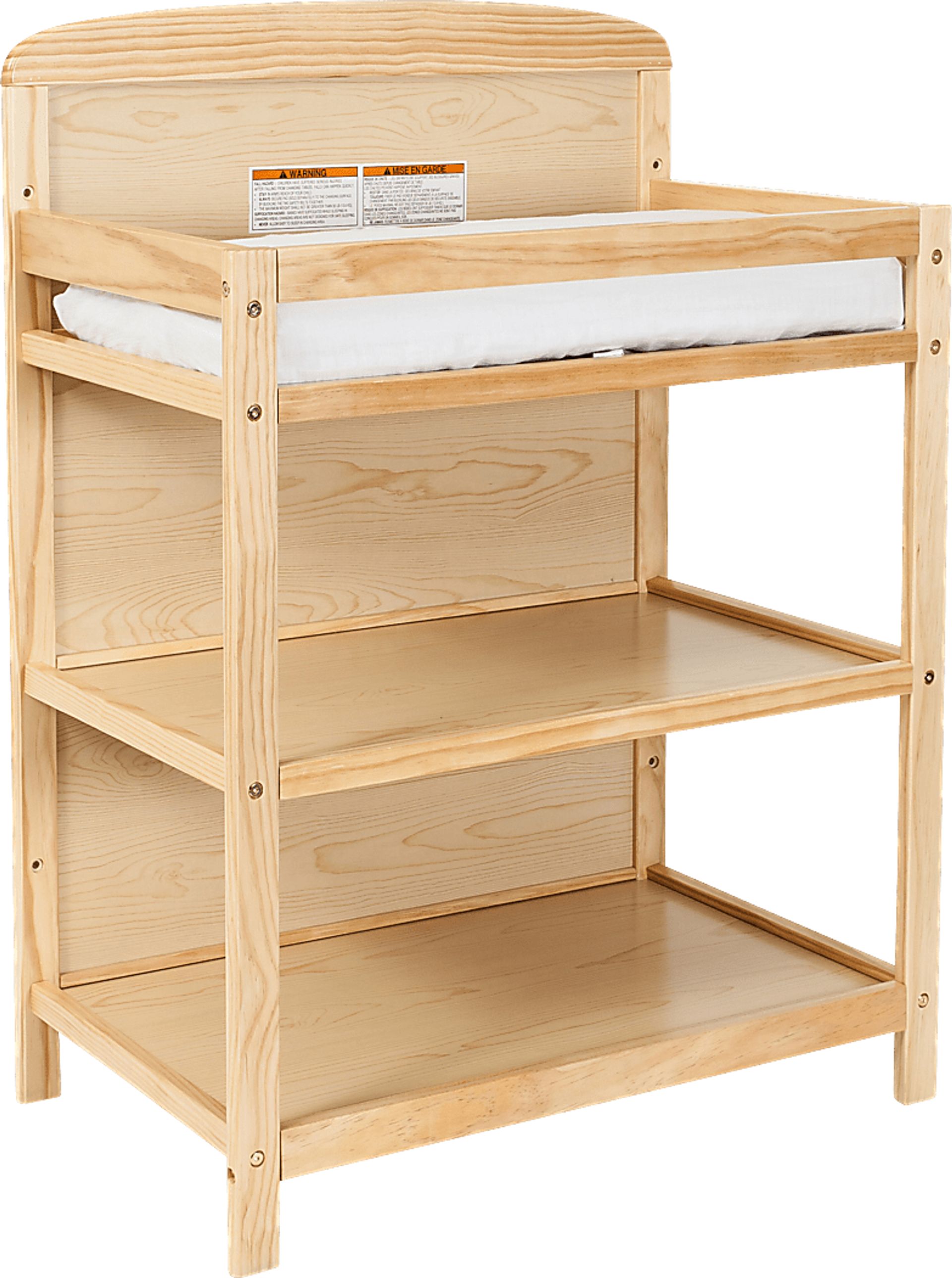 Kids Julian Park Natural Crib and Changer - Image 11
