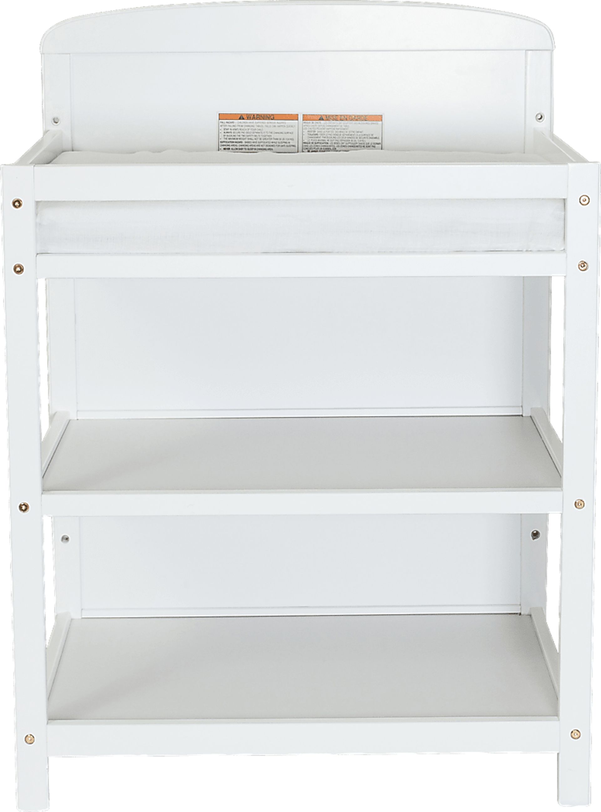 Kids Julian Park White Crib and Changer - Image 2